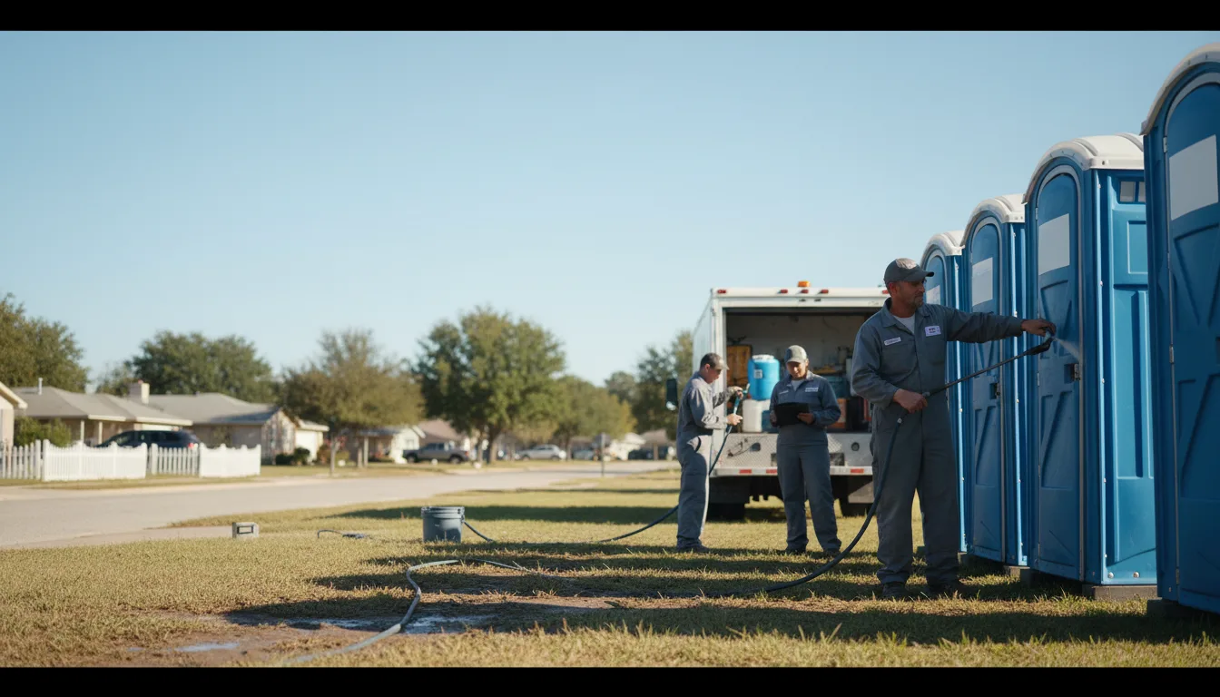 Long-Term Portable Toilet Rental in Ovid, CO near me
